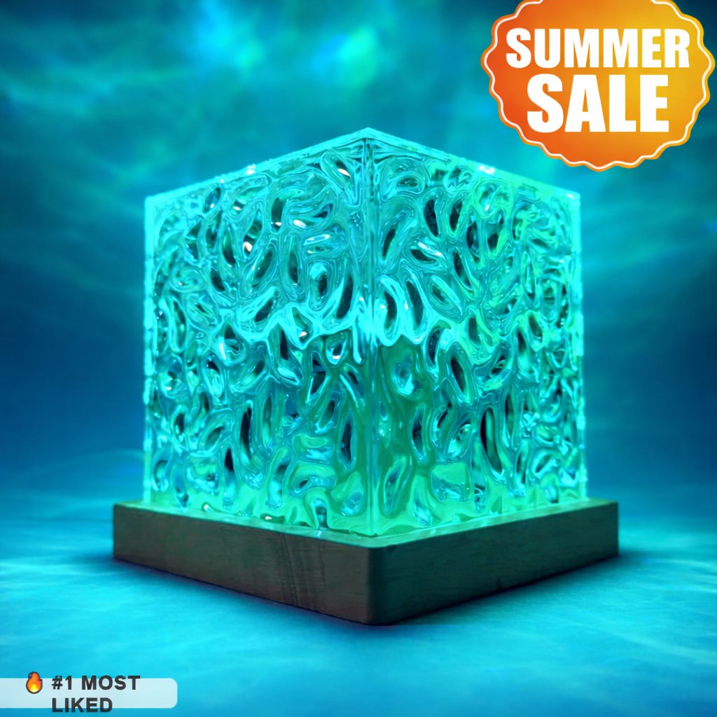 Ocean Aura™ – Relaxing Wave Projector Light (16 Colors in 1)